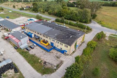 Funkcjonujący zakład produkcyjny w Olsztynku