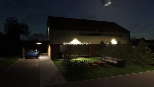 Domy Bliźniaki 131 m2 w otulinie lasu Michałowice