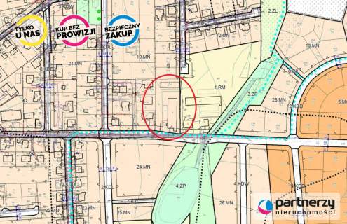 Działka budowlana 1km od morza - Pierwoszyno