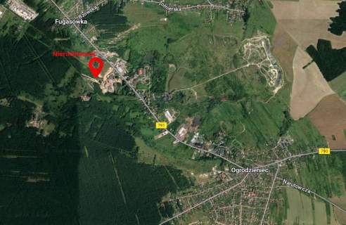Działka przemysłowa Zawiercie 9097m2