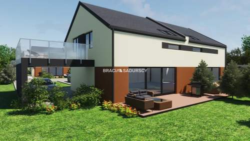 Domy Bliźniaki 131 m2 w otulinie lasu Michałowice