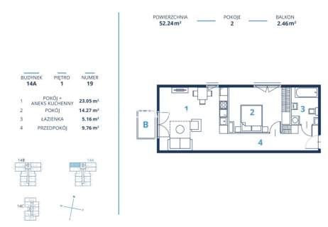 Gotowa inwestycja - metraże od 39 m2, Kraków