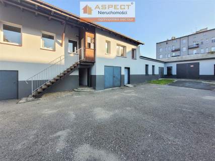 Hala z Biurem 158m2 Centrum Zabrza Ocieplona
