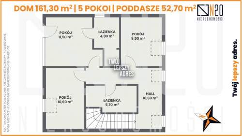 NOWY DOM z garażem W WIELICZCE 5 pokoi
