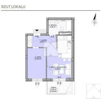 Promocja - mieszkanie 40,04m2 Gotowe lipiec 2025