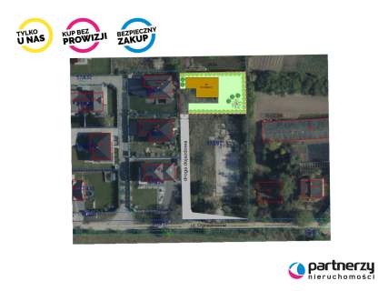 Działka budowlana 1km od morza - Pierwoszyno