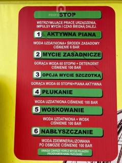 Myjnia samochodowa przy obwodnicy