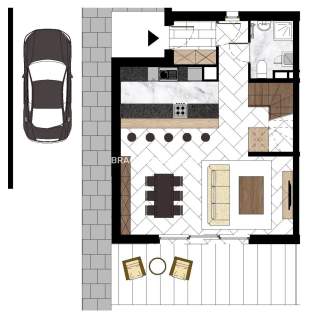 Domy Bliźniaki 131 m2 w otulinie lasu Michałowice