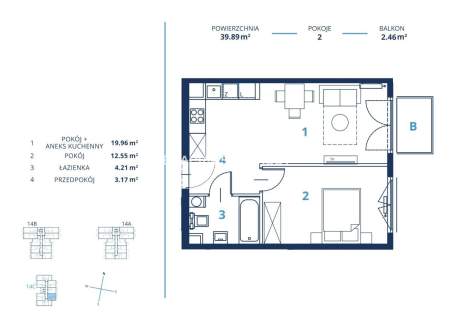 Gotowa inwestycja - metraże od 39 m2, Kraków