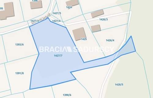 Działka budowlana na sprzedaż, 2300 m2, Tenczynek