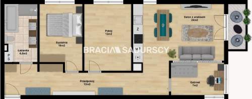 Gotowy Apartament typu LUX 4 pok Górka Narodowa