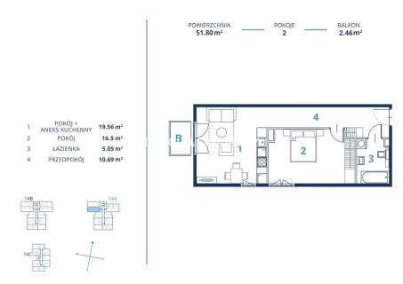 Gotowa inwestycja - metraże od 39 m2, Kraków