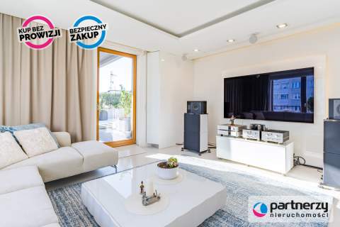 Piękny,elegancki Penthouse z 120m tarasem na dachu
