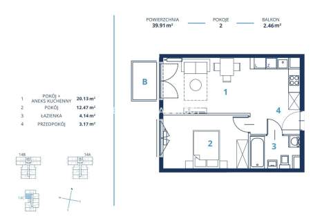 Gotowa inwestycja - metraże od 39 m2, Kraków