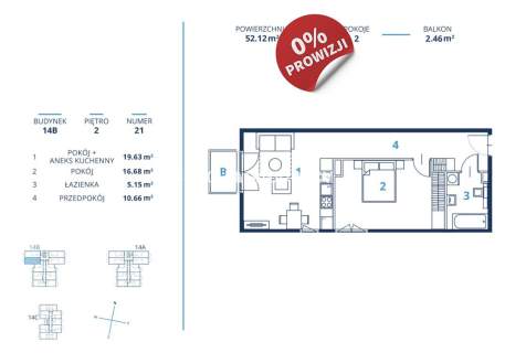Gotowa inwestycja - metraże od 39 m2, Kraków