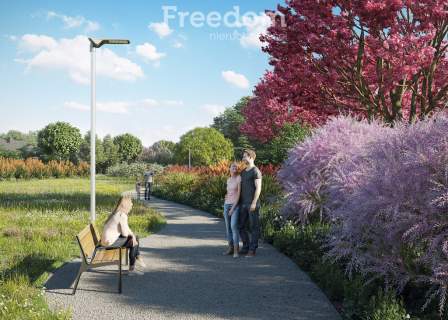 Nowe domy 102m2 z garażem. Taras, ogród, park.