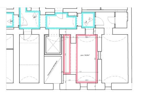 STUDIO PRZY ULICY STUDENCKA - SUTERENA - 19,33 M2