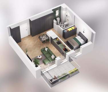 Na sprzedaż trzypokojowy apartament Nad Odrą.