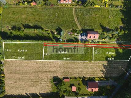 Sprzedaż 3 działki WZ Dybawka 10,2 10,4 i 12,4 ar
