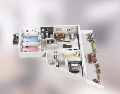 Luksusowy apartament z widokiem na rzekę