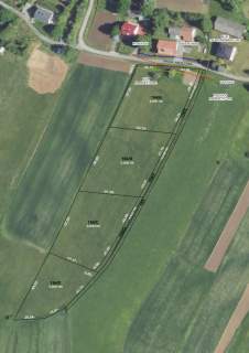 Działka budowlana widokowa Glinik 2000m2
