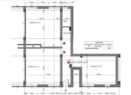 Lokal usługowo-handlowy o pow. 80 m2, Grażyńskiego