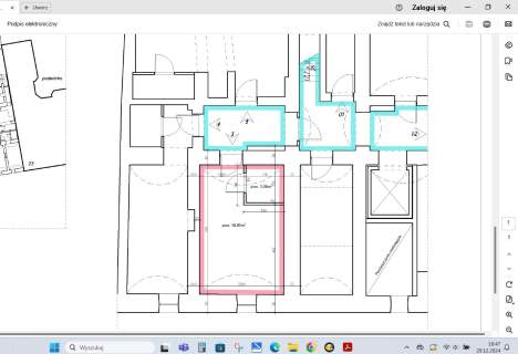 STUDIO PRZY ULICY STUDENCKA - SUTERENA - 21,96 M2