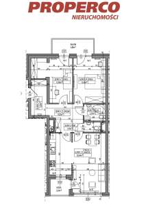 Mieszkanie 3pok., 71,28 m2, ul. Klonowa
