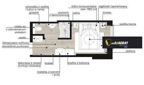 Mieszkanie na sprzedaż, 14,58 m2, Ełk