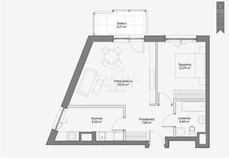 Park Skandynawia V apartament 53,90m2