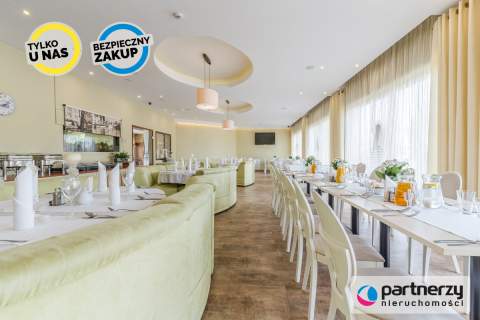 Hotel z 44 pokojami pod Gdańskiem przy S7.