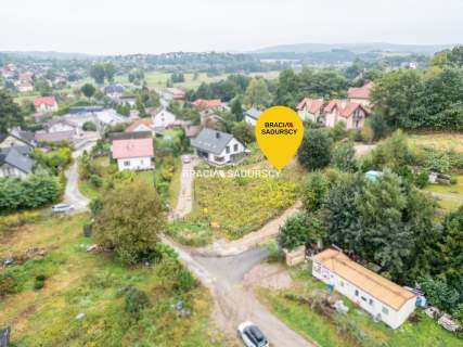 Balice 9 arów Budowlana z Pozwoleniem na budowe