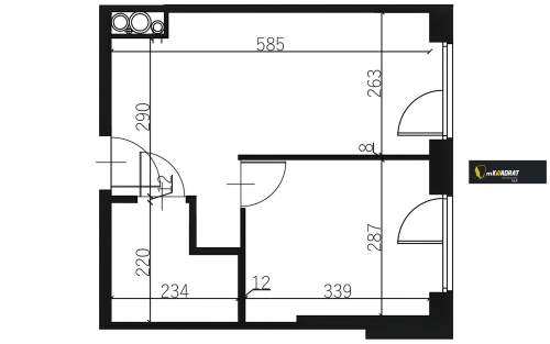 Mieszkanie na sprzedaż, 31,54 m2, Ełk