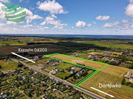 Działka budowlana dla dewelopera Darłowo nad Morze