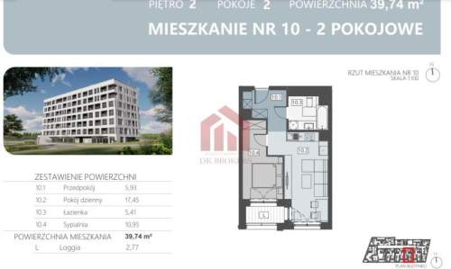Inwestycyjne nowe 39m2 Os. Projektant