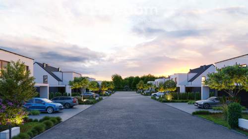 Nowe domy 102m2 z garażem. Taras, ogród, park.