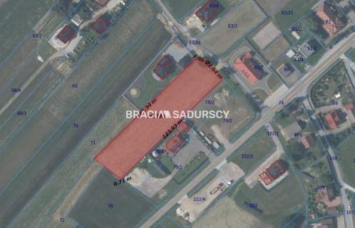 Działka na sprzedaż, 3600 m2, Stradomka
