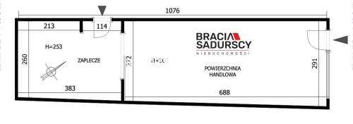 Lokal handlowy 31,4 m2, Stare Miasto 