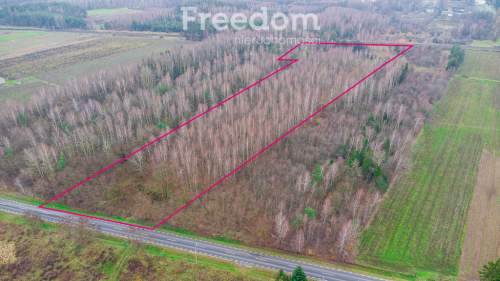 Działka 1,86 ha Suchostruga gmina Tarczyn