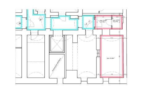 STUDIO PRZY ULICY STUDENCKA - SUTERENA - 25,54 M2