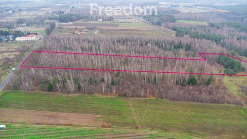 Działka 1,86 ha Suchostruga gmina Tarczyn