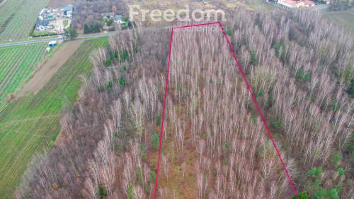 Działka 1,86 ha Suchostruga gmina Tarczyn