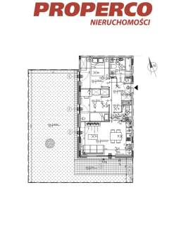 Zespół pokojowy, 3pok., 53,02m2, ul. Klonowa