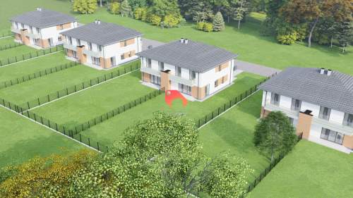 Przestronny, rodzinny bliźniak w sąsiedztwie kolei