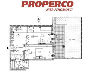 Zespół pokojowy, 2pok., 48,72 m2, ul. Klonowa