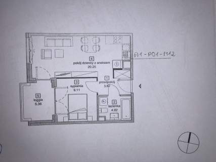 MIESZKANIE NA SPRZEDAŻ-ALPOKOJU-37,90M2