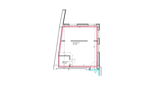 2 POKOJE - ULICA STUDENCKA - SUTERENA - 38,55 M2
