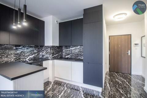 Apartament jednopokojowy, Wiślane Tarasy