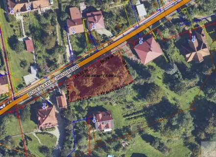 Na sprzedaż działka budowlana w centrum miasta