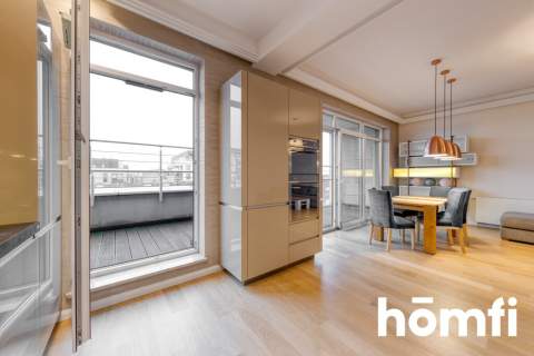 Przestronny apartament 116 m z tarasem i garażem